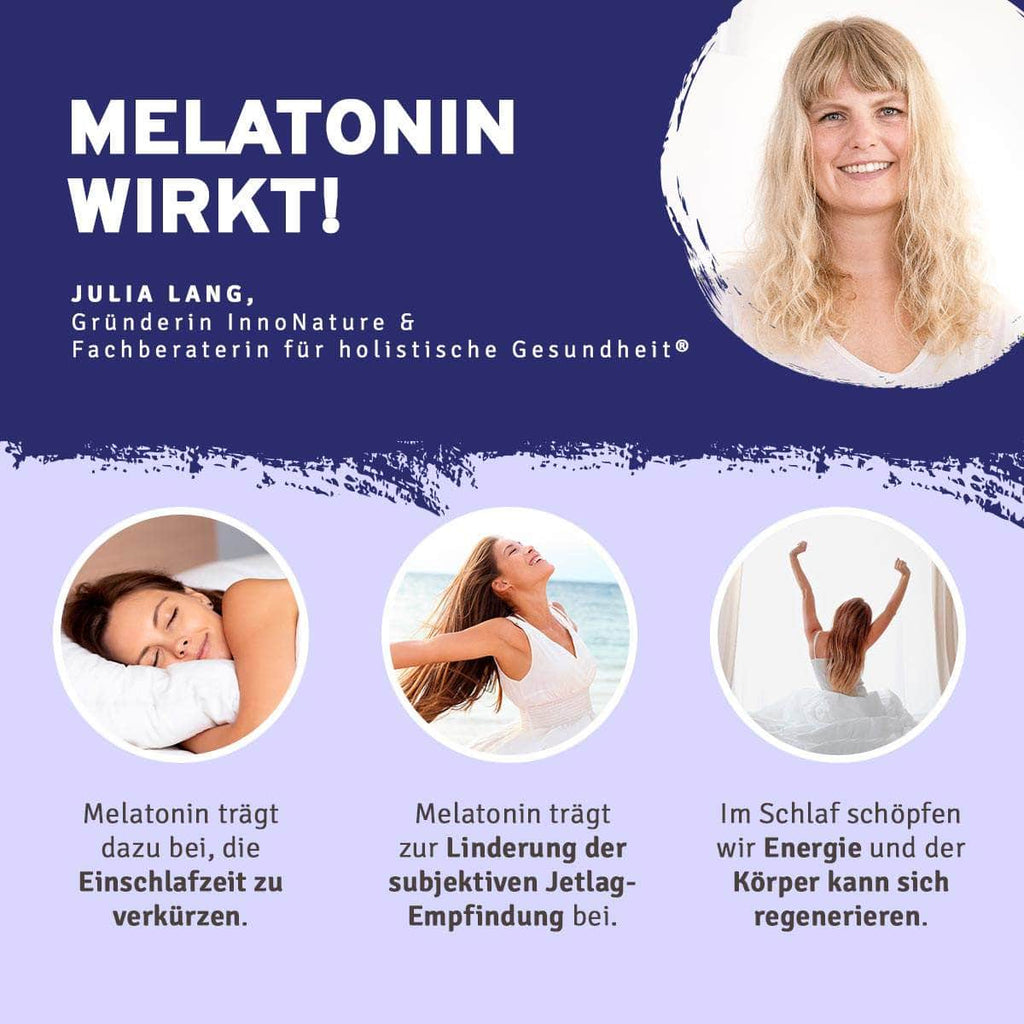 InnoNature Kapseln Melatonin Kapseln: Montmorency Sauerkirsche