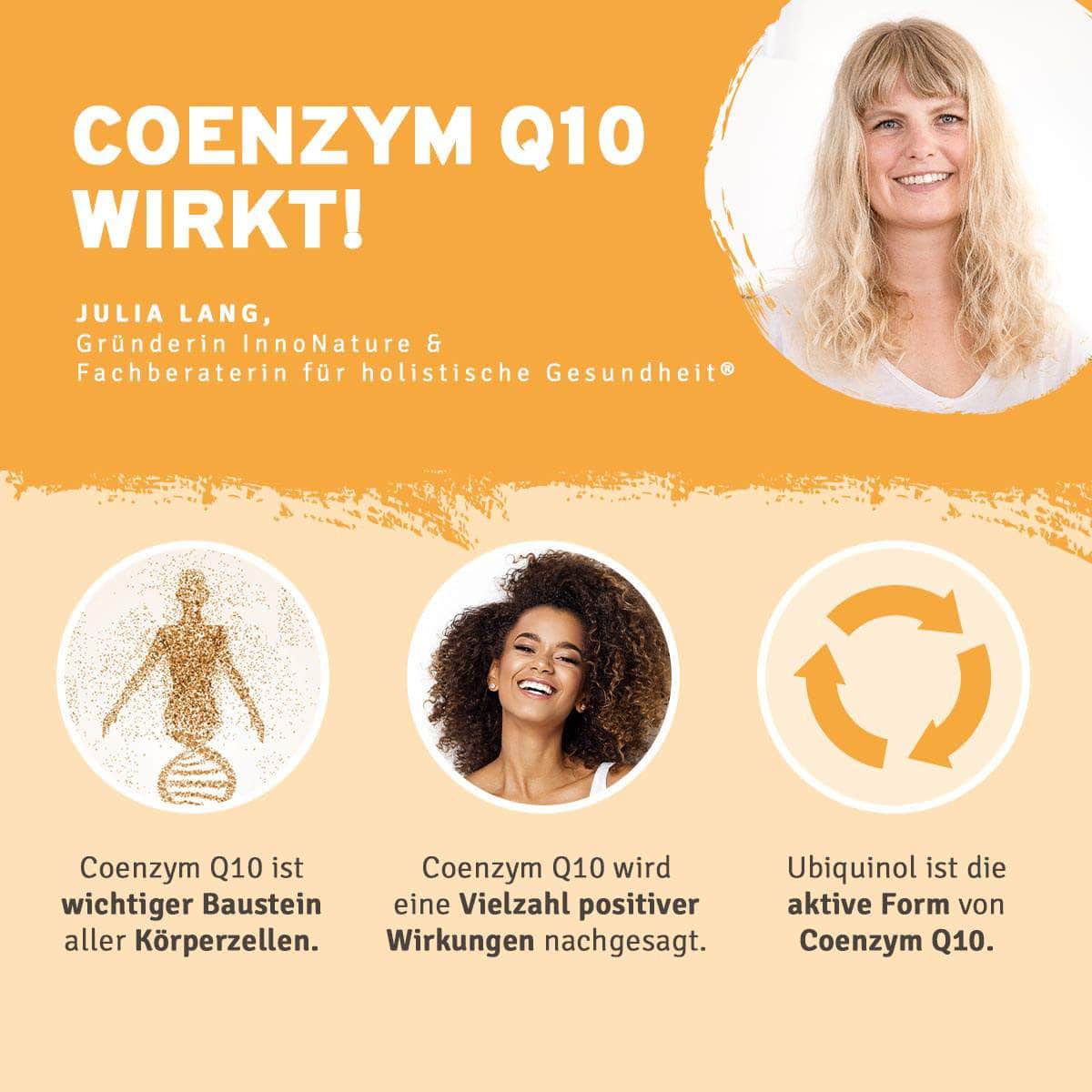 InnoNature Pakete 1x Vorrat (1x Coenzym Q10, 1x Astaxanthin, 1x Selen, 1x OPC) Slow Aging Paket