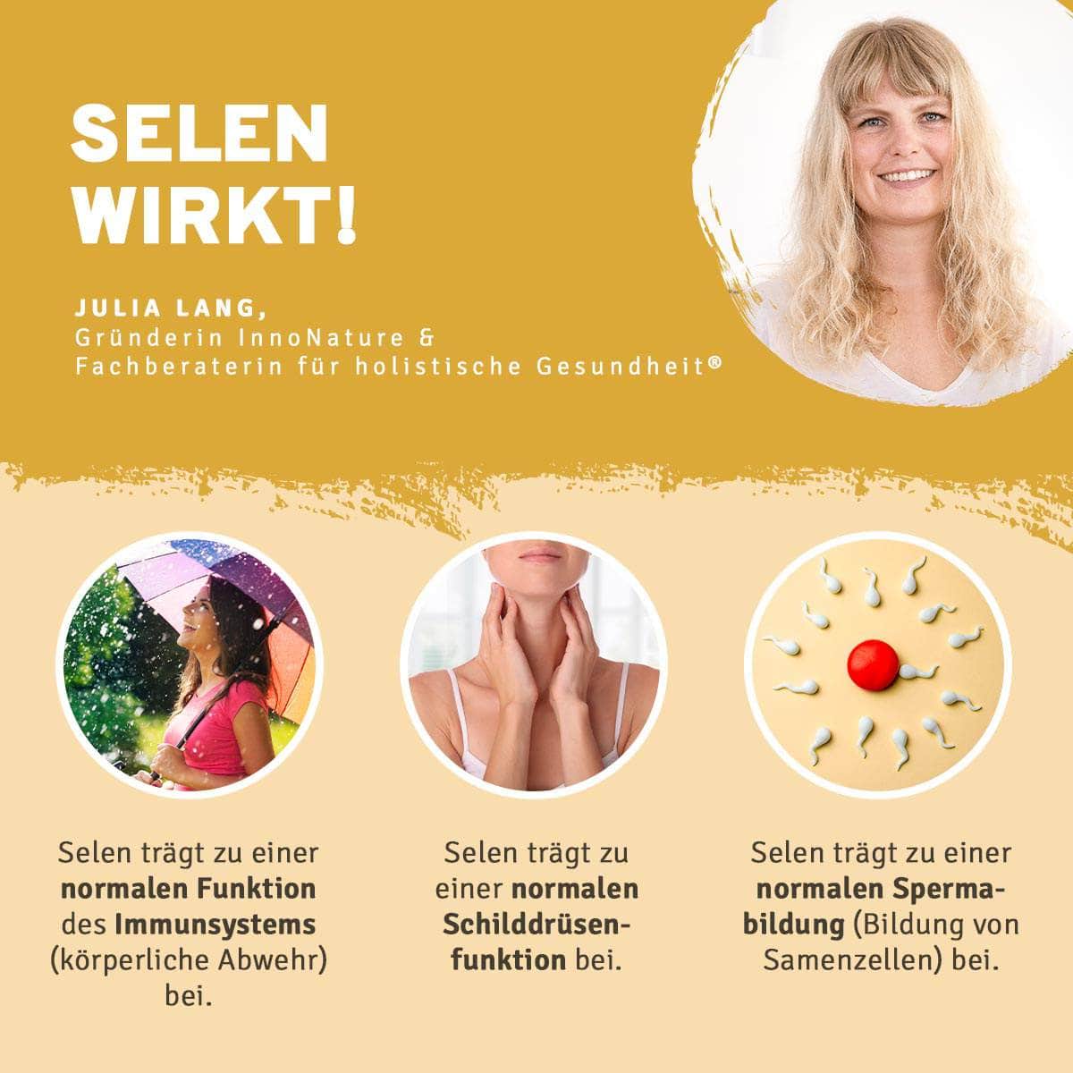 InnoNature Pakete 1x Vorrat (1x Haut-Haare-Nägel, 1x Zink, 1x Vitamin B12, 1x Vitamin D3, 1x Vitamin K2, 1x Vitamin C) anna.elisie-Essential-Paket