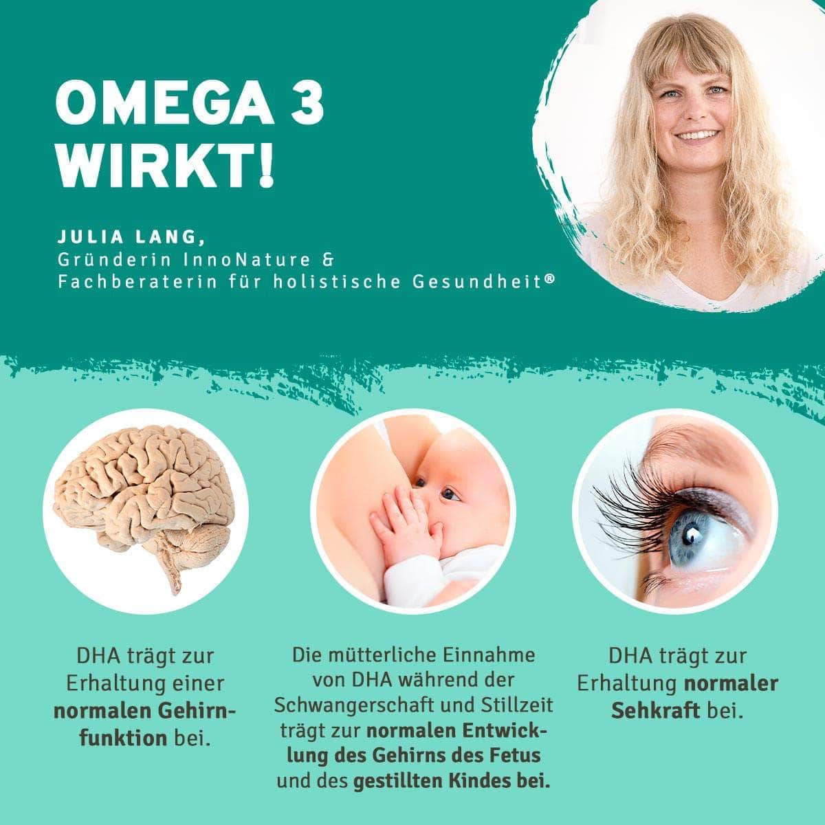 InnoNature Pakete 1x Vorrat (1x Protein Shake, 1x B Komplex, 1x Zink, 1x Sango Koralle, 1x Omega 3) Aktiv-Paket