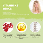 InnoNature Pakete 1x Vorrat (1x Vitamin D3, 1x Vitamin K2, 1x Sango Koralle). Sonnenvitamin-Paket