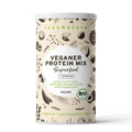 InnoNature Pulver 33 Portionen (500g) Bio Veganer Protein Mix Superfood Shake: Erbse, Reis, Kürbis, Mandel, Chiasamen